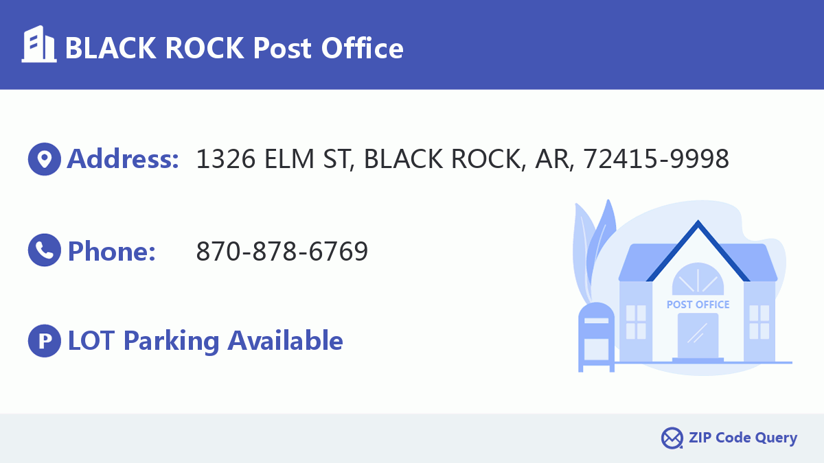 Post Office:BLACK ROCK