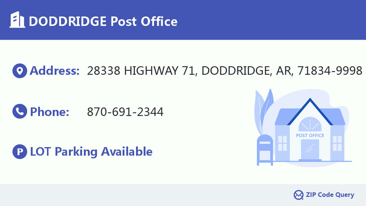 Post Office:DODDRIDGE