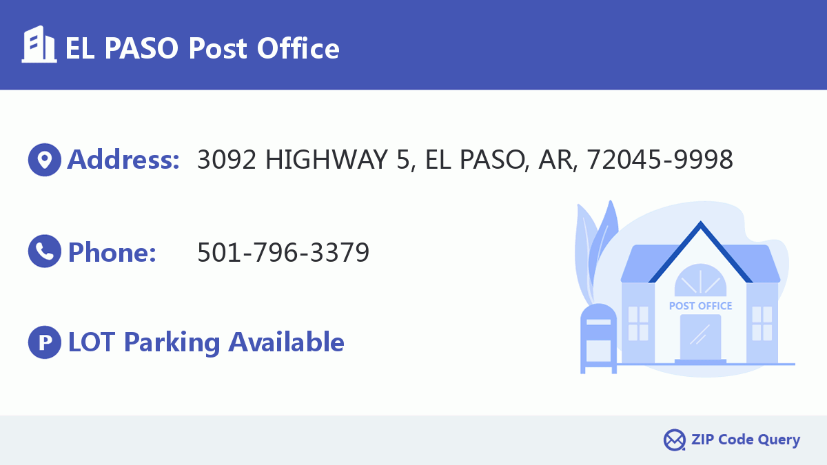 Post Office:EL PASO