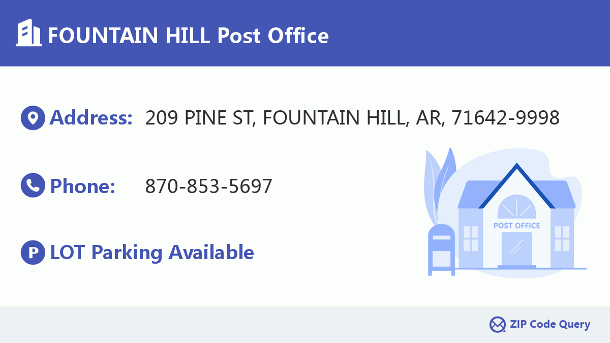 Post Office:FOUNTAIN HILL