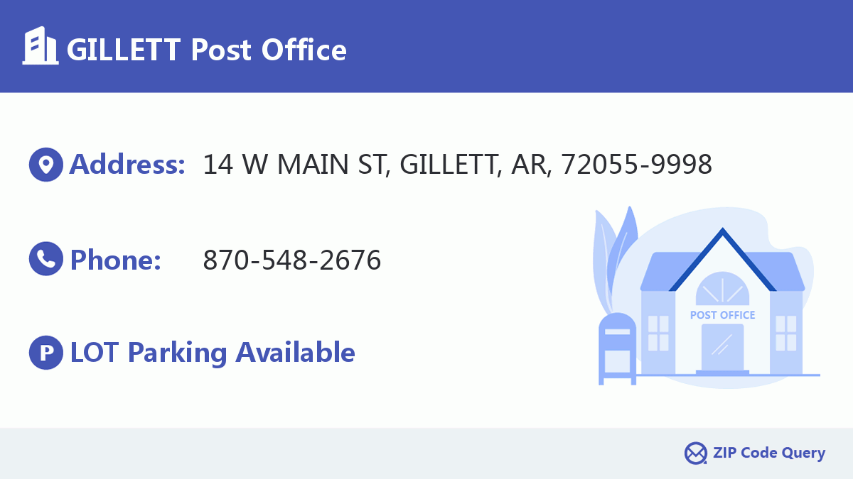 Post Office:GILLETT