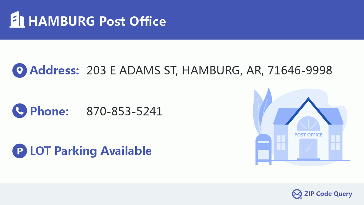Post Office:HAMBURG