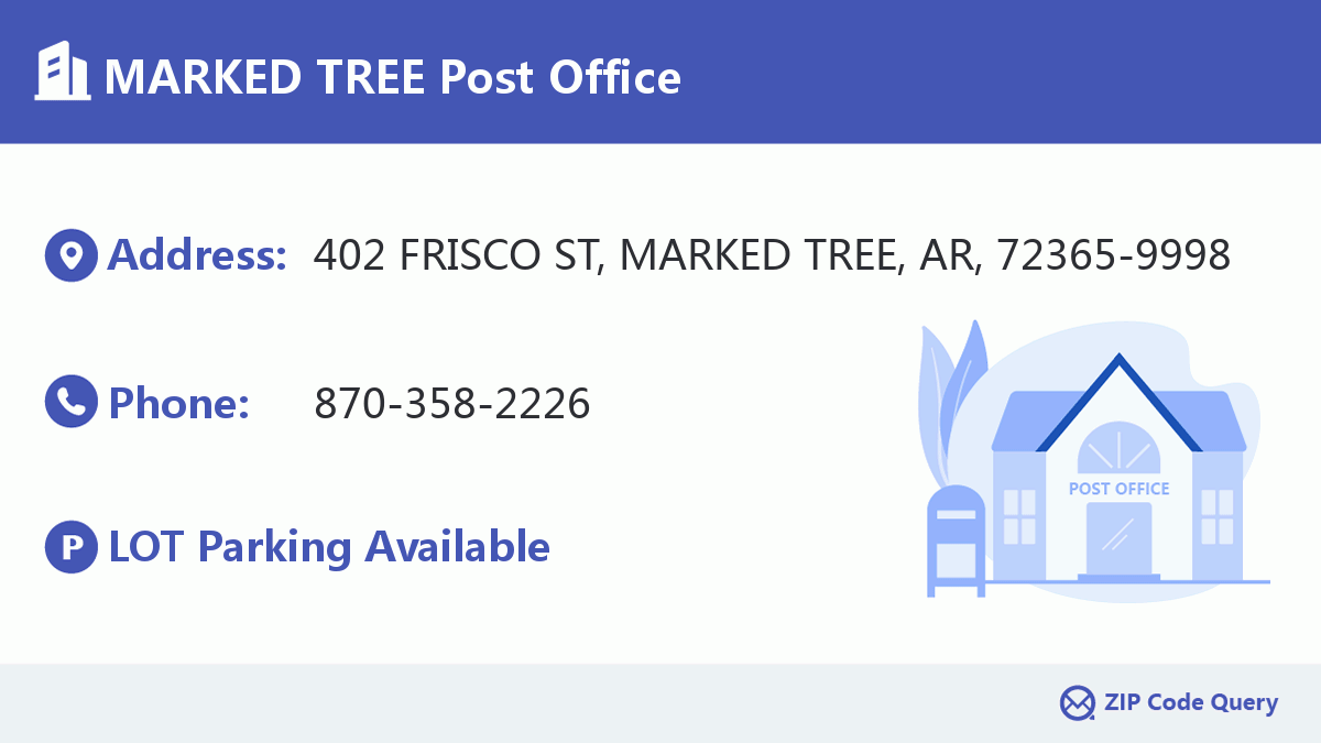 Post Office:MARKED TREE