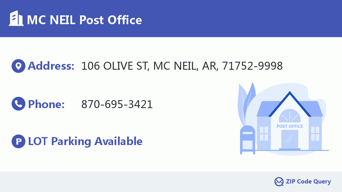 Post Office:MC NEIL