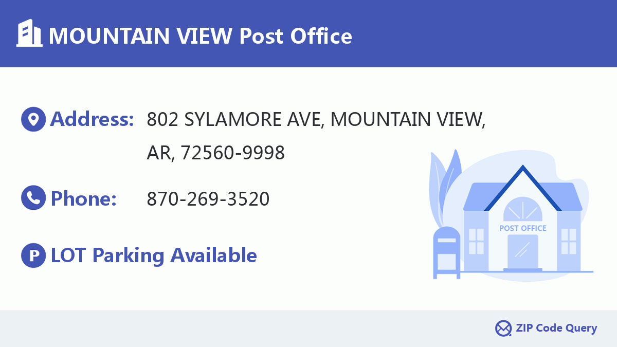Post Office:MOUNTAIN VIEW