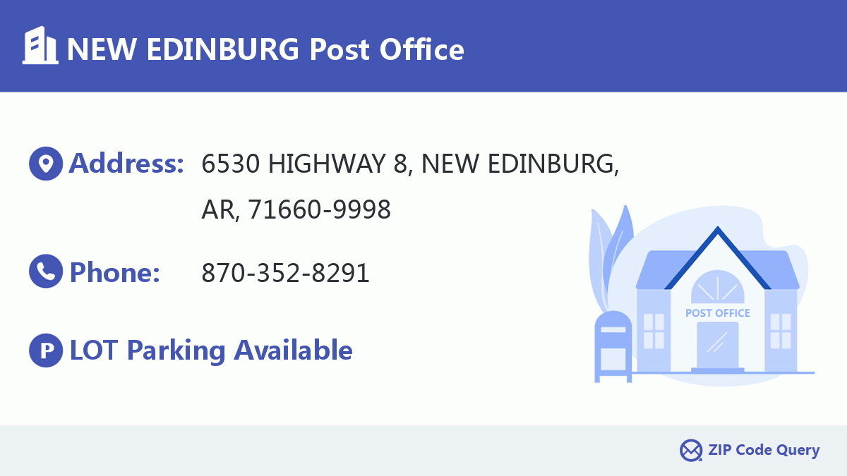 Post Office:NEW EDINBURG