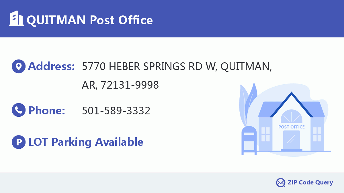 Post Office:QUITMAN