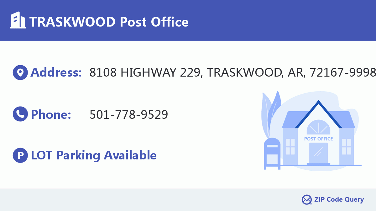 Post Office:TRASKWOOD