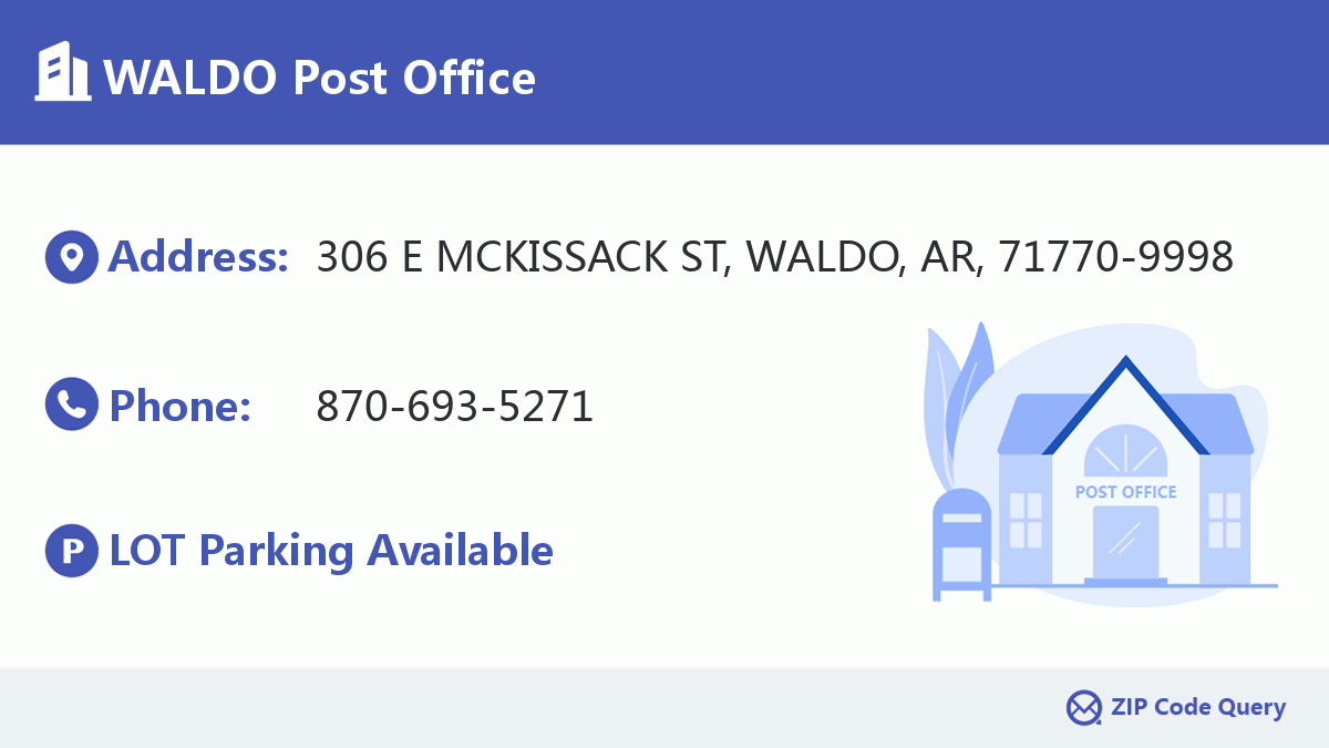 Post Office:WALDO